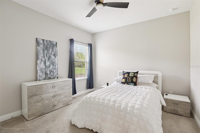 5426 Wayfarer Ave, Apollo Beach, FL 33572 - bedroom featuring carpet floors and a ceiling fan