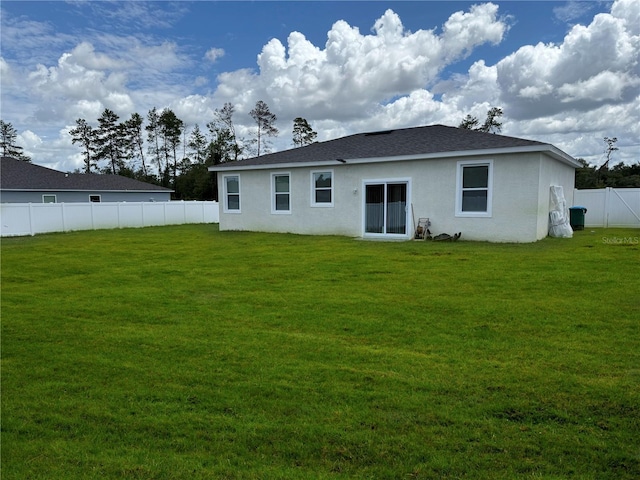 4043 SW 156th Pl, Ocala, FL 34473 - back of house with stucco siding