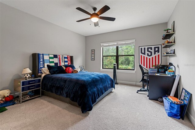 1507 Amarone Pl, Lutz, FL 33548 - bedroom featuring carpet and ceiling fan