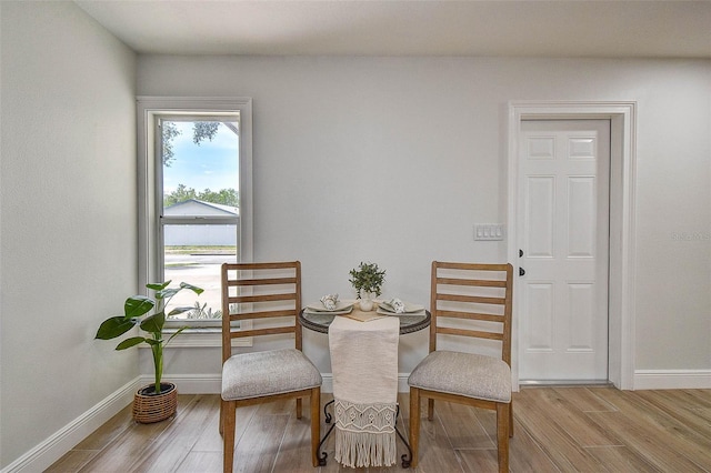 10900 65th Way N, Pinellas Park, FL 33782 - dining room with wood finished floors and baseboards