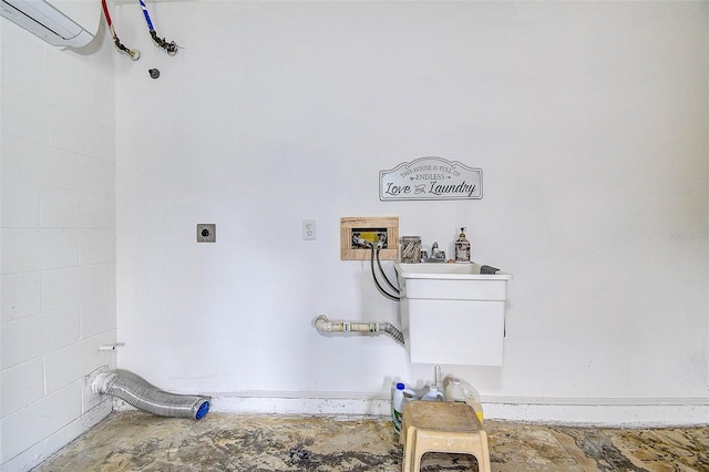 10900 65th Way N, Pinellas Park, FL 33782 - laundry room featuring hookup for an electric dryer and washer hookup