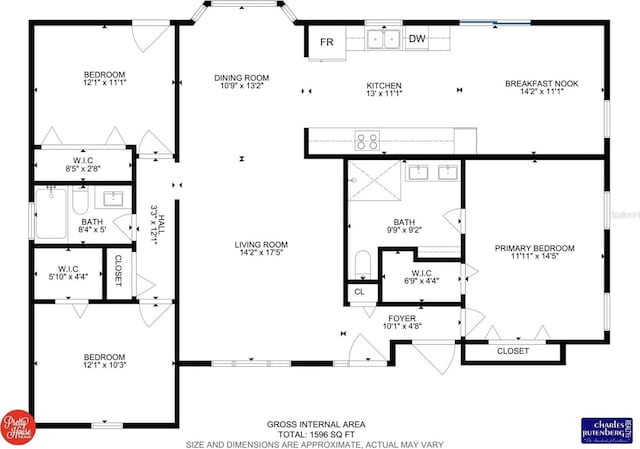1437 Stonehenge Way, Palm Harbor, FL 34683 - view of room layout