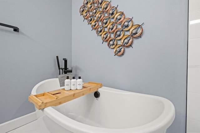 4311 W Fig St Unit 1, Tampa, FL 33609 - bathroom with a freestanding bath