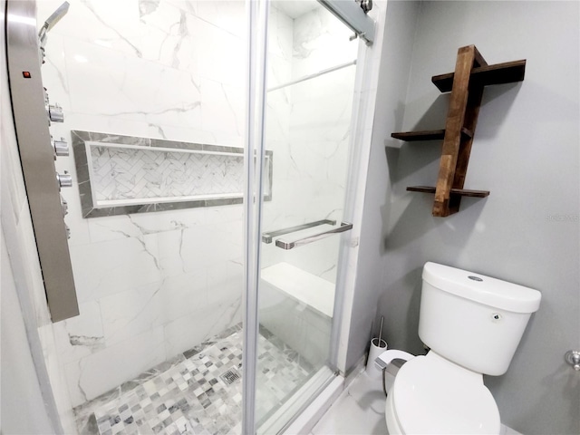 11653 Orleans Ln, Port Richey, FL 34668 - bathroom with a marble finish shower