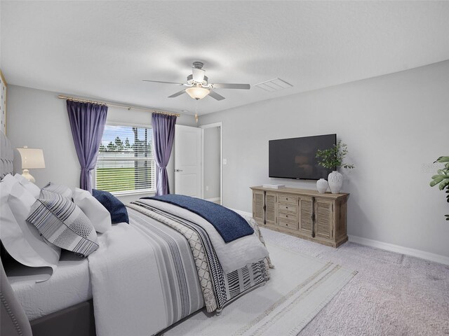 13646 Wild Ginger St, Riverview, FL 33579 - bedroom with carpet flooring and ceiling fan