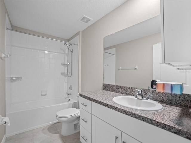 13646 Wild Ginger St, Riverview, FL 33579 - full bath with vanity, bathing tub / shower combination, and tile patterned floors