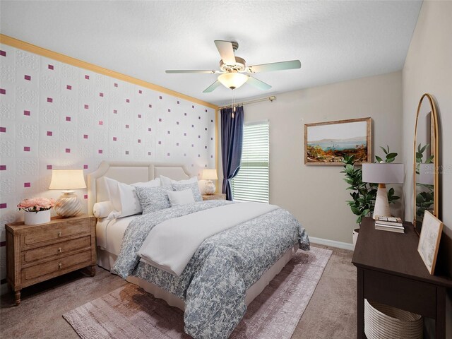 13646 Wild Ginger St, Riverview, FL 33579 - bedroom featuring light colored carpet and ceiling fan