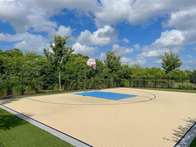 13646 Wild Ginger St, Riverview, FL 33579 - view of basketball court with community basketball court