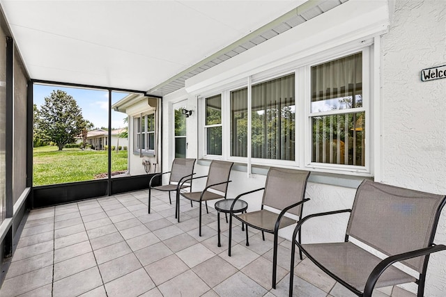 2201 Hartlebury Way Unit 2201, Sun City Center, FL 33573 - view of sunroom