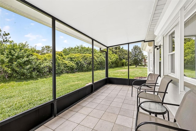 2201 Hartlebury Way Unit 2201, Sun City Center, FL 33573 - view of unfurnished sunroom
