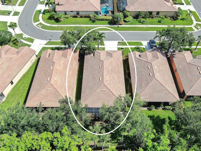 321 Silver Falls Dr, Apollo Beach, FL 33572 - aerial view of residential area