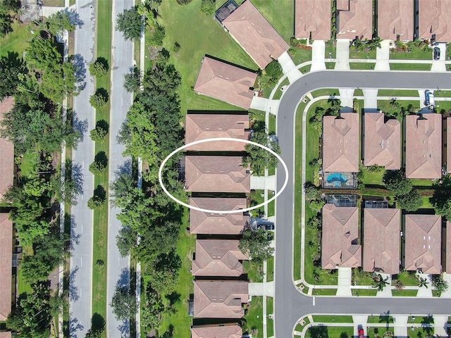 321 Silver Falls Dr, Apollo Beach, FL 33572 - aerial view of property and surrounding area with nearby suburban area
