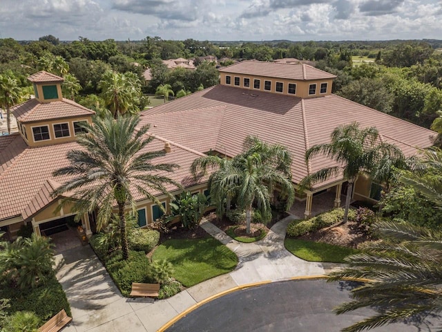 321 Silver Falls Dr, Apollo Beach, FL 33572 - aerial view of property and surrounding area