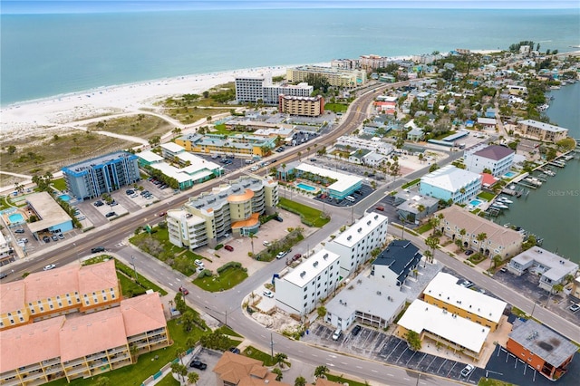 11605 1st St E Unit 2, Treasure Island, FL 33706 - aerial view of property's location with a nearby body of water and nearby urban area