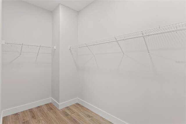 11605 1st St E Unit 2, Treasure Island, FL 33706 - spacious closet with light wood finished floors