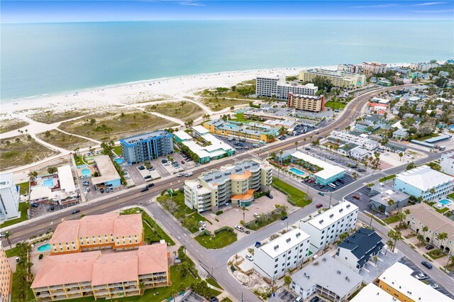 11605 1st St E Unit 2, Treasure Island, FL 33706 - view of urban area featuring waterfront with a beach