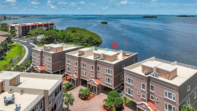 2756 Reserve Ct, Dunedin, FL 34698 - aerial view of a nearby body of water and apartment complex