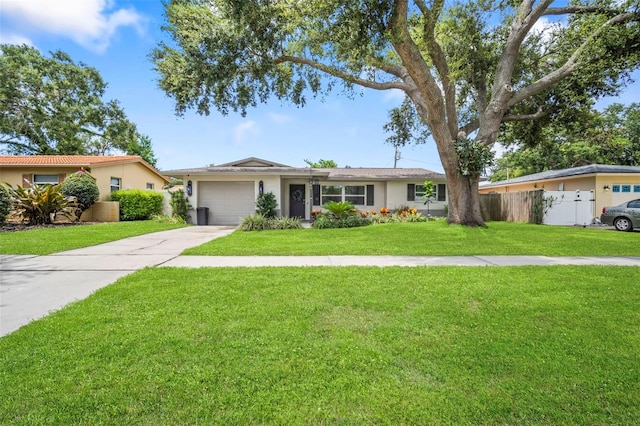 980 8th Ave NE, Largo, FL 33770 - ranch-style home featuring stucco siding, an attached garage, and driveway