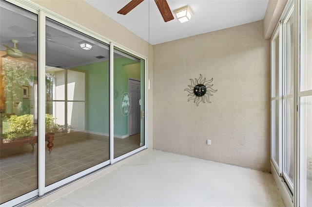 2468 Magnolia Cir, North Port, FL 34289 - view of unfurnished sunroom