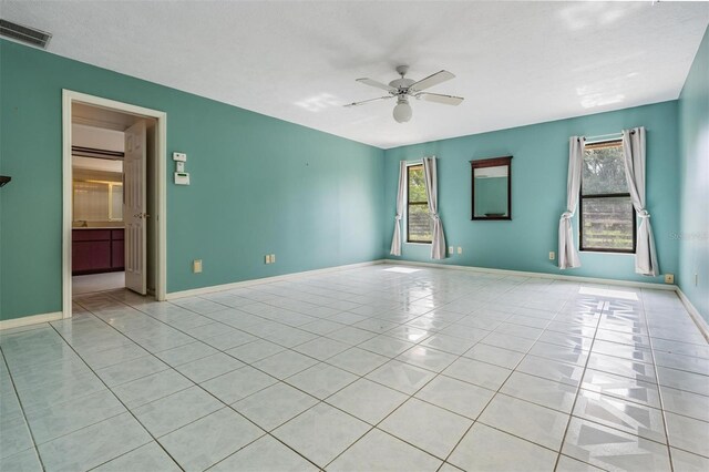 3685 N Palomino Ter, Beverly Hills, FL 34465 - unfurnished room featuring light tile patterned flooring and a ceiling fan