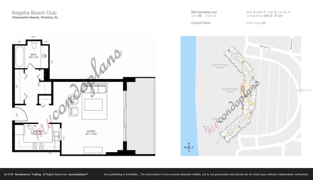 880 Mandalay Ave Unit C206, Clearwater, FL 33767 - view of room layout