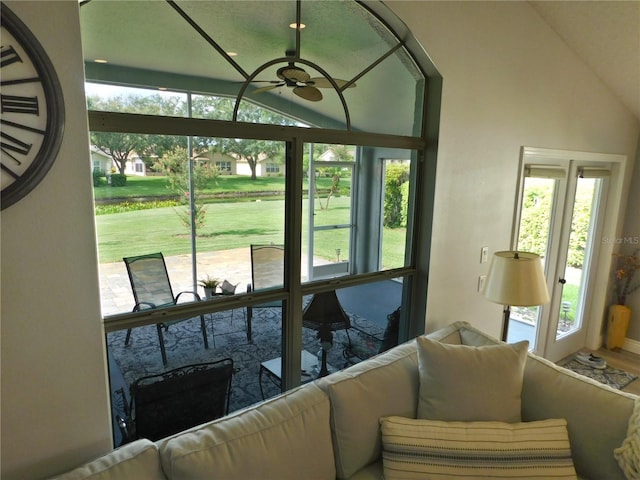11802 Aintree Ct, Trinity, FL 34655 - sunroom with lofted ceiling