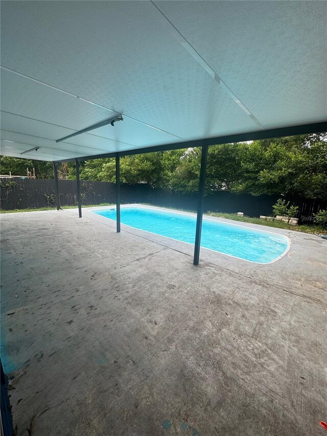 6133 Arthur Ave, New Port Richey, FL 34653 - view of pool with a fenced backyard and a patio