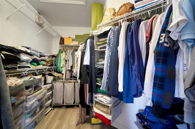 11132 Running Pine Dr, Riverview, FL 33569 - spacious closet featuring wood finished floors
