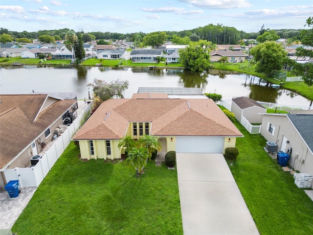 4371 Otter Way, New Port Richey, FL 34653 - aerial view of residential area featuring a large body of water