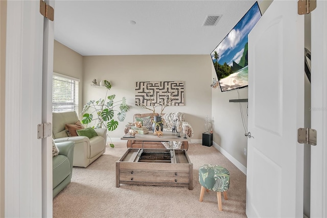 12591 Vander Way, New Port Richey, FL 34654 - carpeted living area featuring baseboards