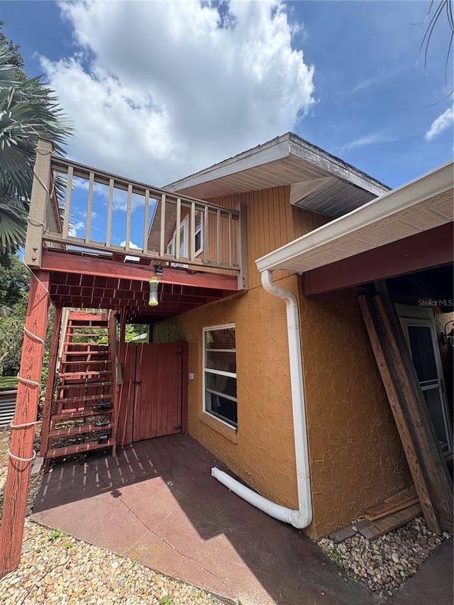 3411 Holland Dr, Brandon, FL 33511 - property entrance featuring stucco siding