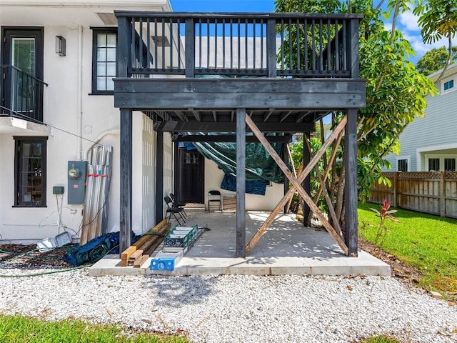1570 48th Ave N, Saint Petersburg, FL 33703 - view of patio / terrace with a deck