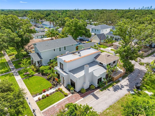 1570 48th Ave N, Saint Petersburg, FL 33703 - aerial perspective of suburban area