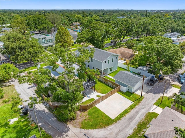 1570 48th Ave N, Saint Petersburg, FL 33703 - aerial perspective of suburban area
