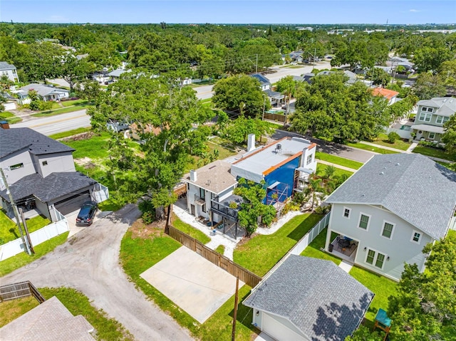 1570 48th Ave N, Saint Petersburg, FL 33703 - aerial perspective of suburban area