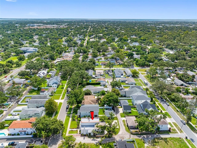 1570 48th Ave N, Saint Petersburg, FL 33703 - aerial overview of property's location featuring nearby suburban area
