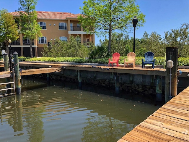 6517 Channelside Dr, New Port Richey, FL 34652 - dock area with a water view