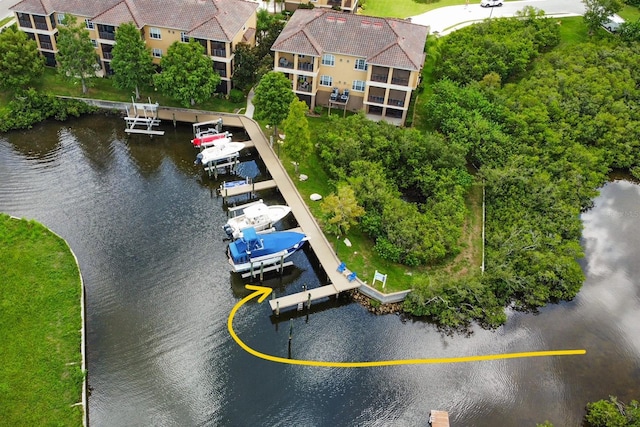 6517 Channelside Dr, New Port Richey, FL 34652 - aerial view of a large body of water