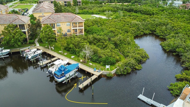 6517 Channelside Dr, New Port Richey, FL 34652 - aerial view of a nearby body of water