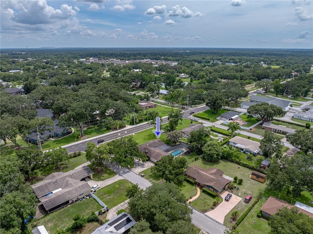 609 W Pipkin Rd, Lakeland, FL 33813 - aerial overview of property's location with nearby suburban area
