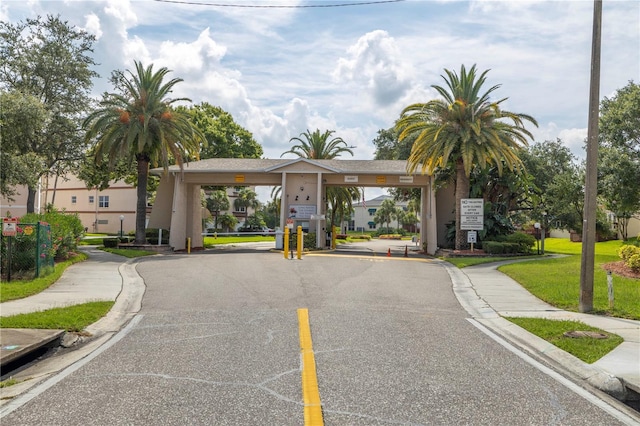 6399 Shoreline Dr Unit 4201, Saint Petersburg, FL 33708 - view of asphalt road with sidewalks and curbs