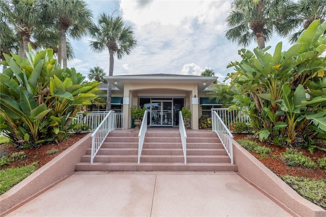 6399 Shoreline Dr Unit 4201, Saint Petersburg, FL 33708 - property entrance with stucco siding
