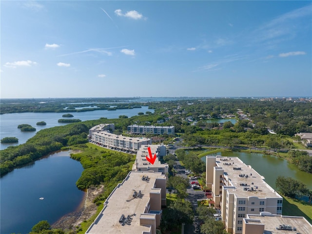 6399 Shoreline Dr Unit 4201, Saint Petersburg, FL 33708 - drone / aerial view of a nearby body of water