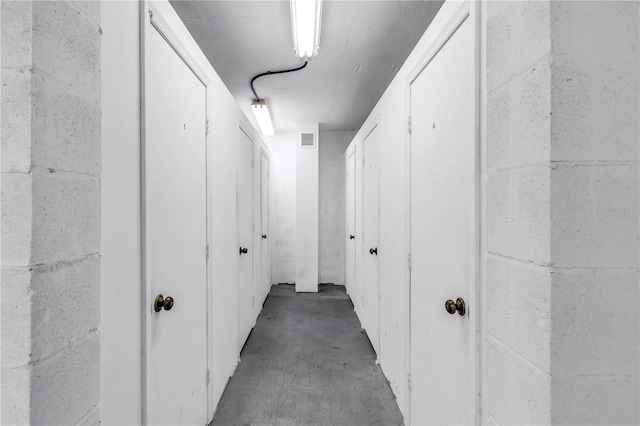 6399 Shoreline Dr Unit 4201, Saint Petersburg, FL 33708 - hall featuring unfinished concrete flooring