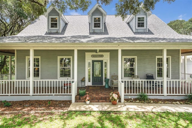 828 E Savoy St, Lecanto, FL 34461 - country-style home with covered porch and roof with shingles