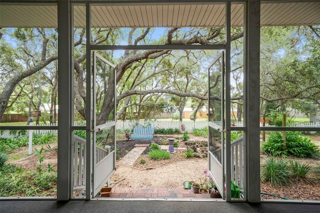 828 E Savoy St, Lecanto, FL 34461 - view of doorway to outside