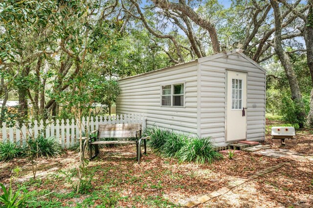 828 E Savoy St, Lecanto, FL 34461 - view of shed
