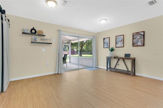 4233 Oak Ln, Saint Augustine, FL 32086 - spare room with light wood-style flooring