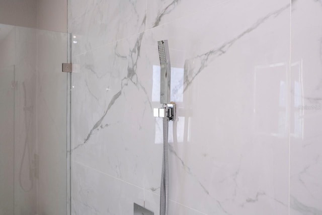 809 59th Ave, Saint Petersburg, FL 33706 - detailed view of a marble finish shower