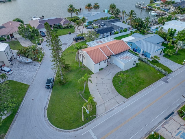 809 59th Ave, Saint Petersburg, FL 33706 - aerial view of residential area featuring a nearby body of water
